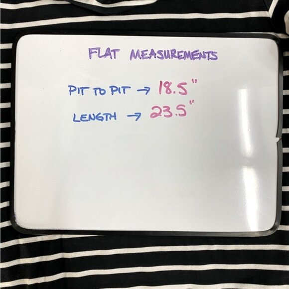 Banana Republic Threadsoft Black White Striped Long Sleeve Turtleneck Shirt M - Picture 5 of 14